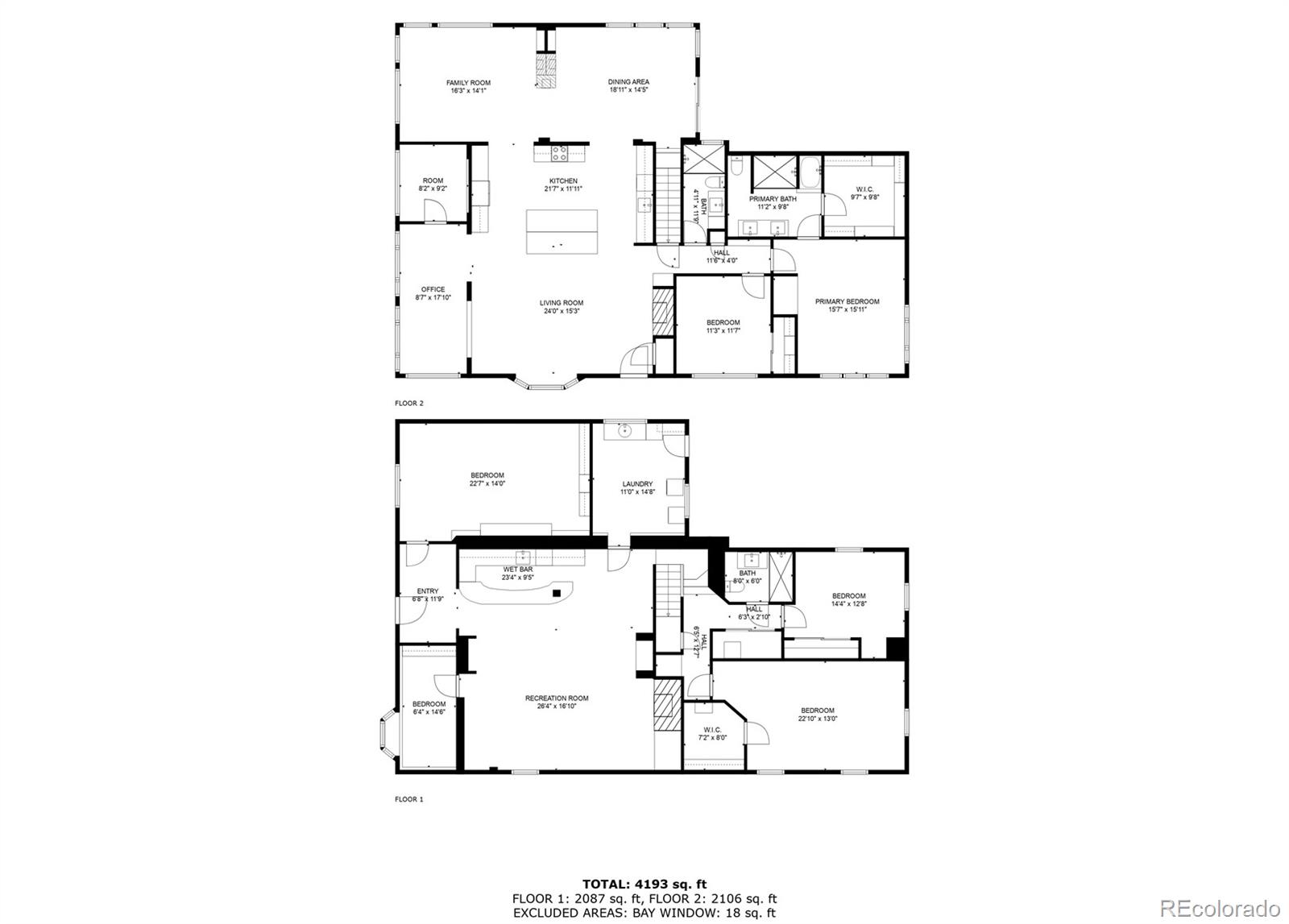 All Levels Floor Plan