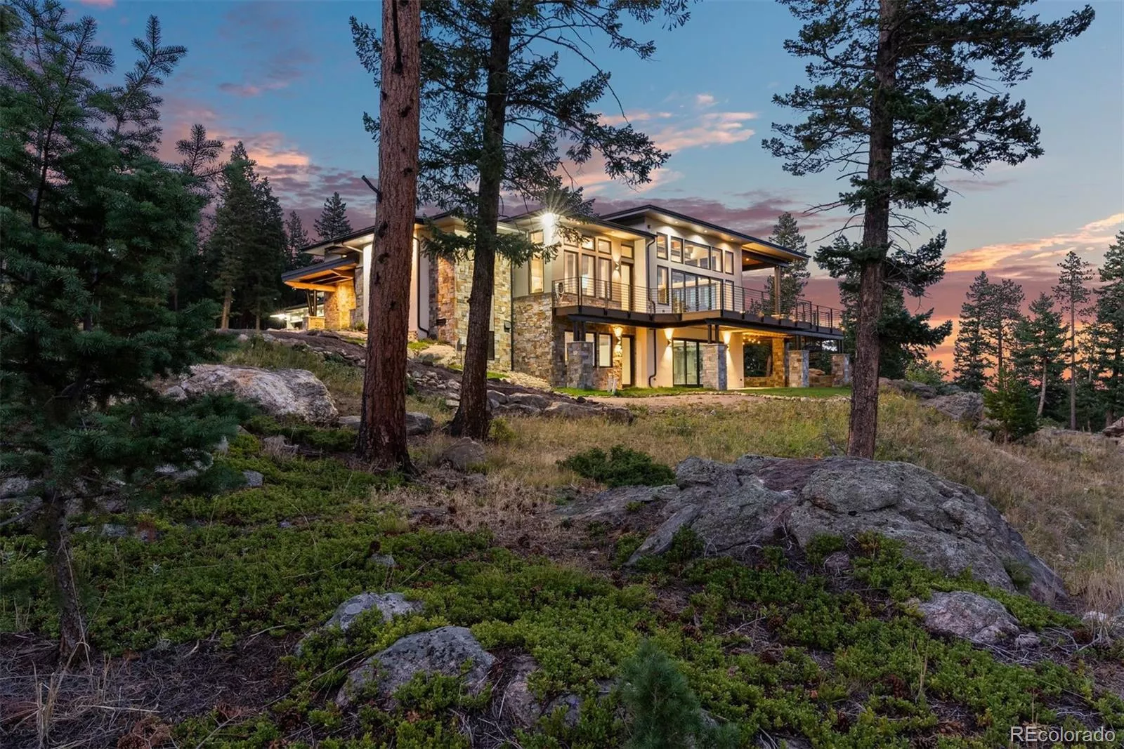 Nestled on 10 breathtaking and private acres