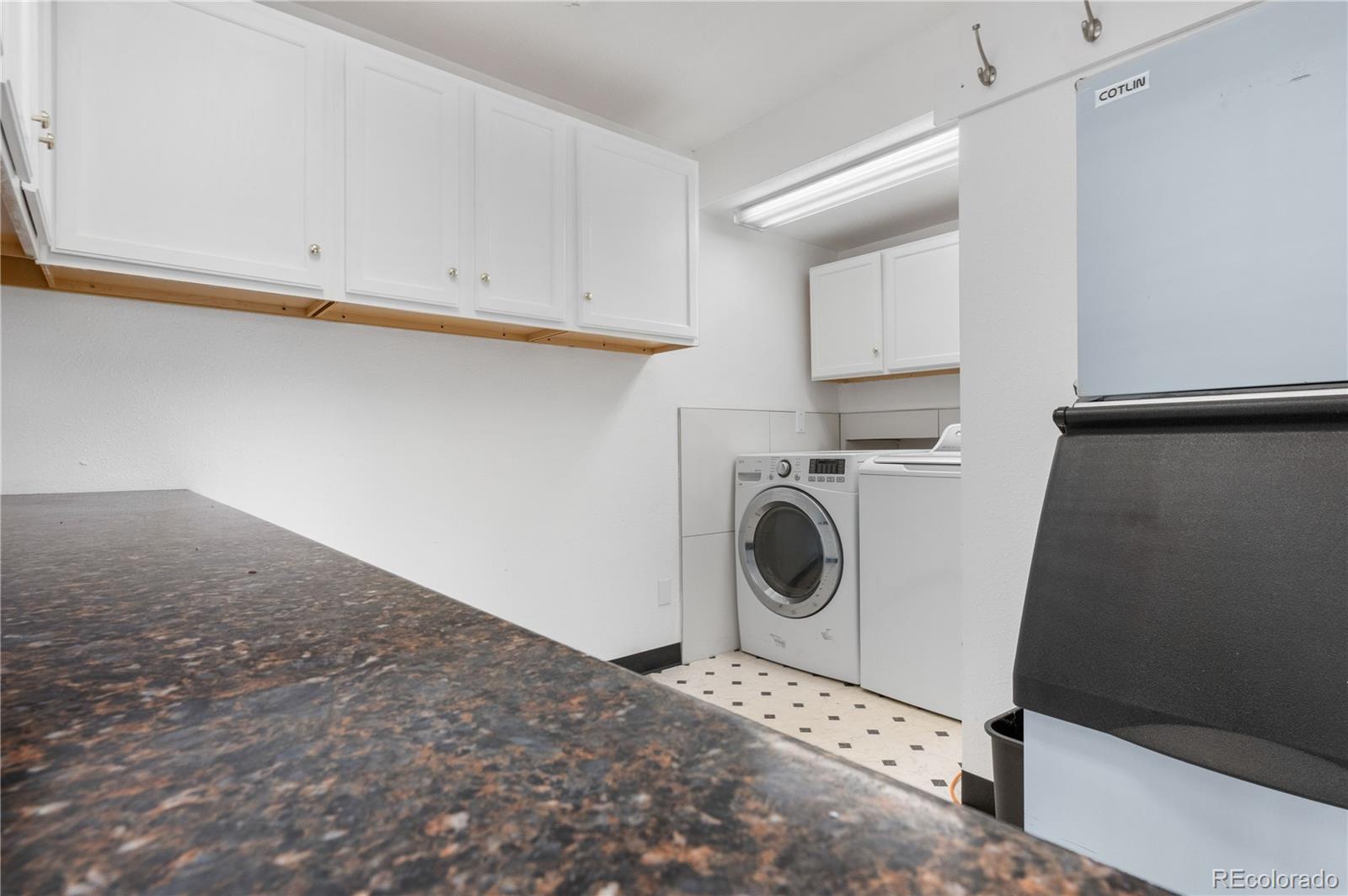 Laundry room on the main floor.