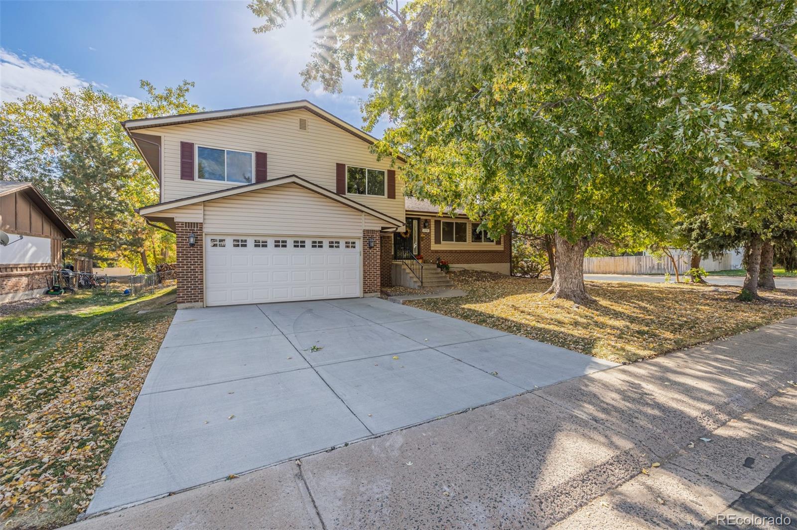 newer concrete driveway