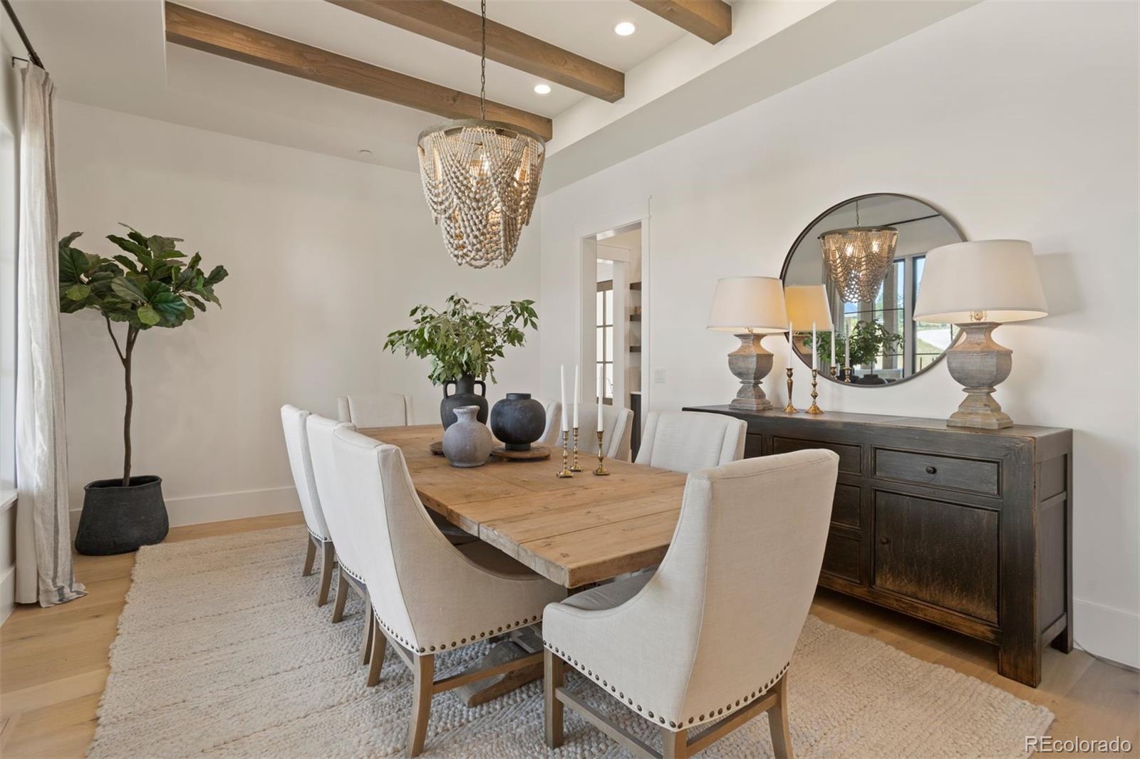 Formal dining room.