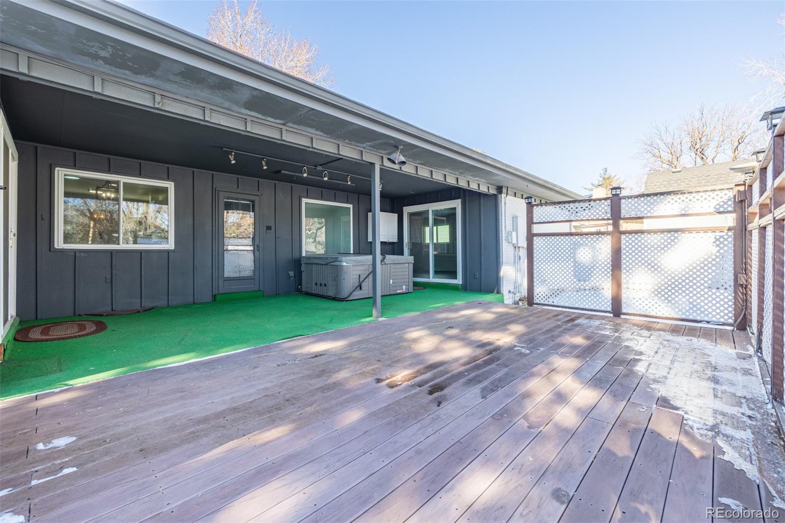 Backyard Patio and Deck