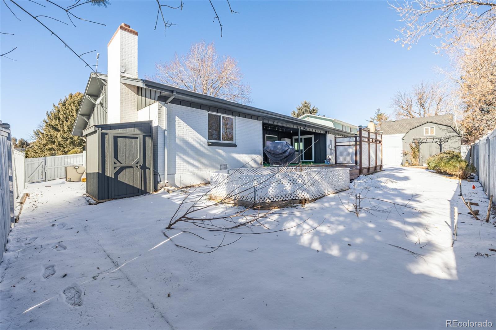 Backyard and 2nd shed