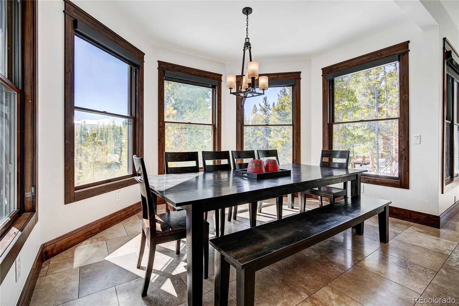 convenient kitchen dining area