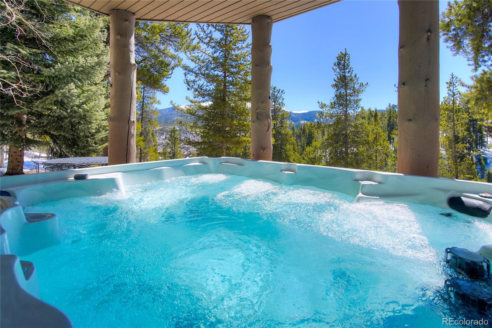 giant hot tub w/view