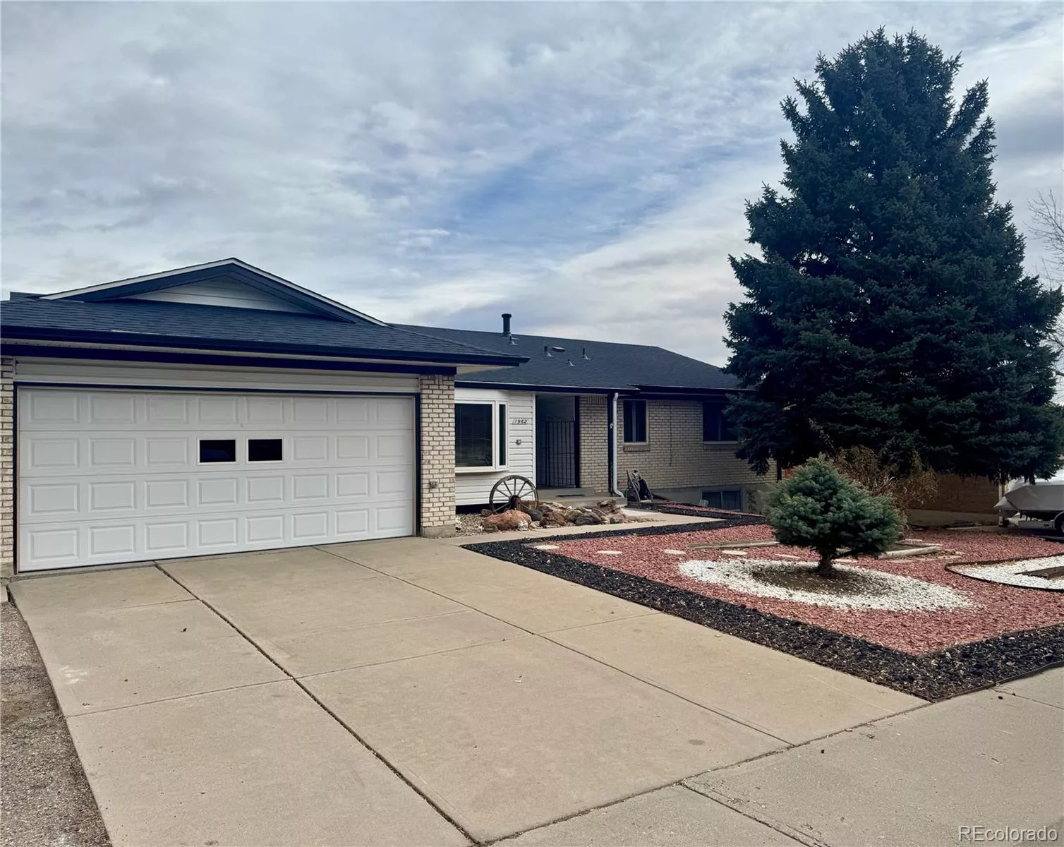 Front of home facing West