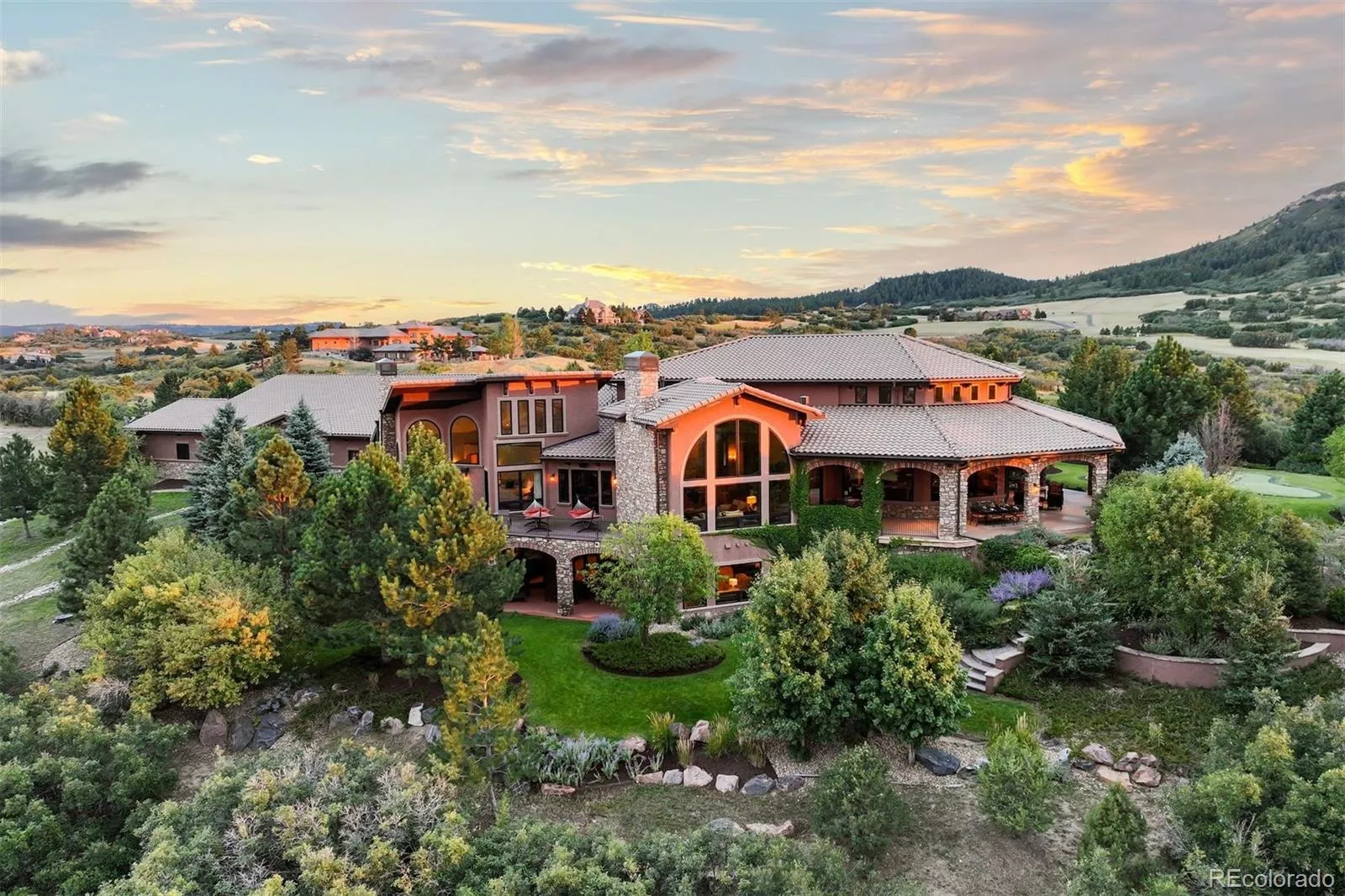 A personal villa that seems plucked from the sunlit hills of the Mediterranean yet nestled in Colorado’s majestic landscape.