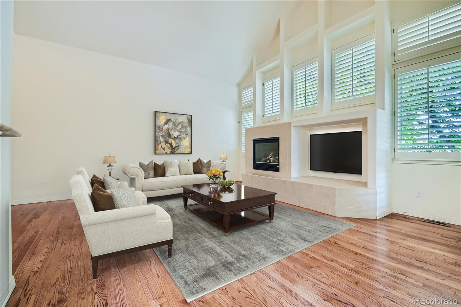 Living area has lots of natural light