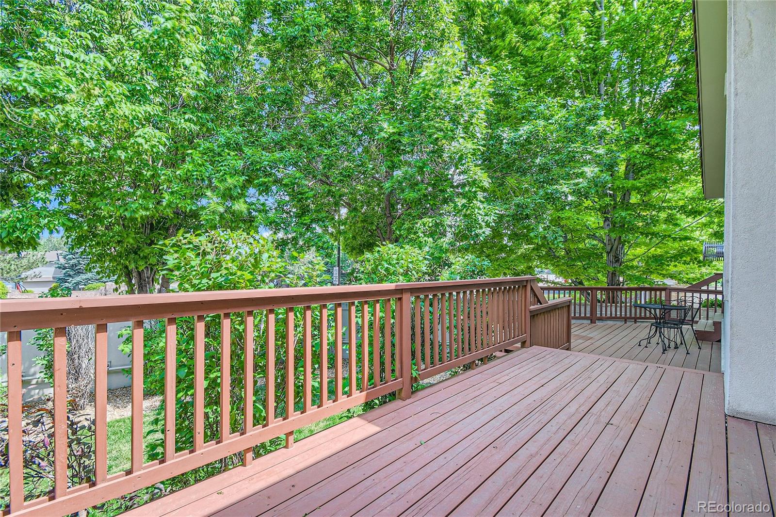 Oversized back deck