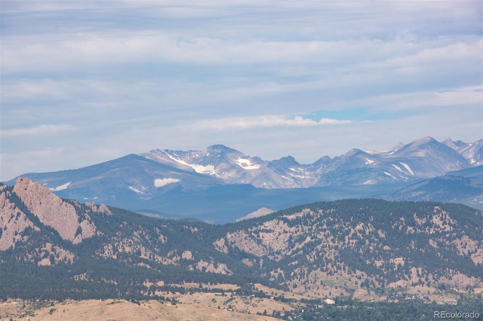 Snowcapped Back Range