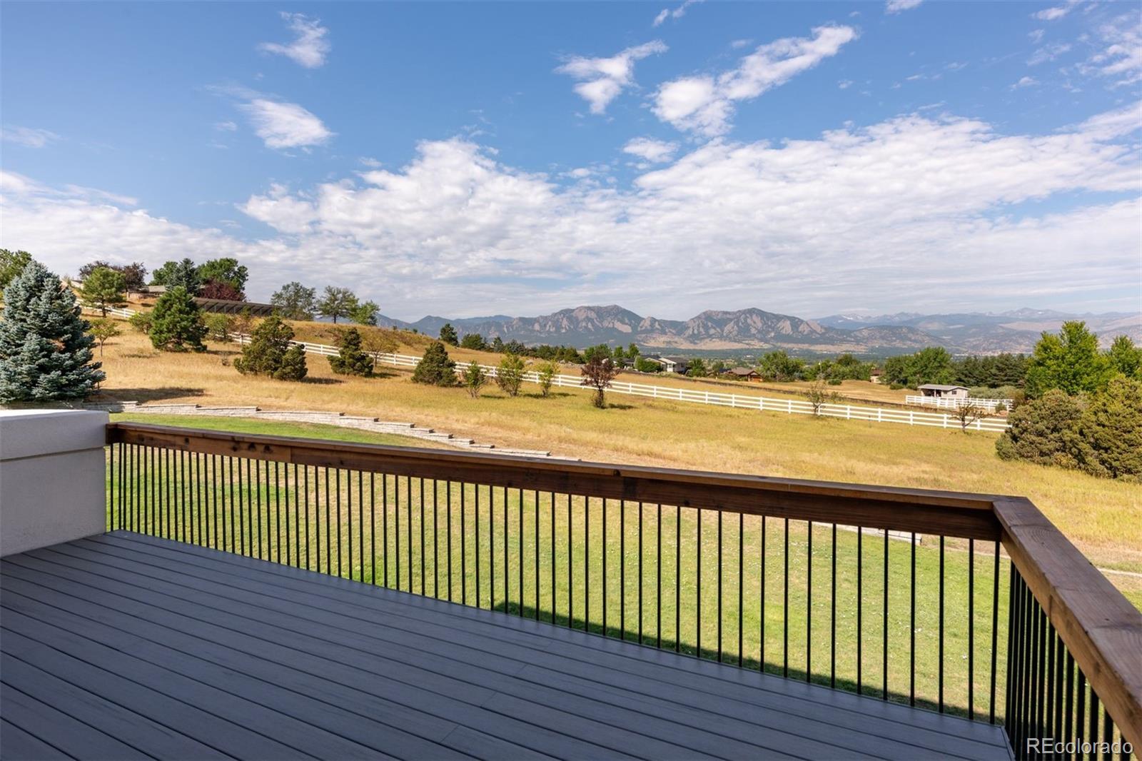 New Deck Overlooking the Grounds