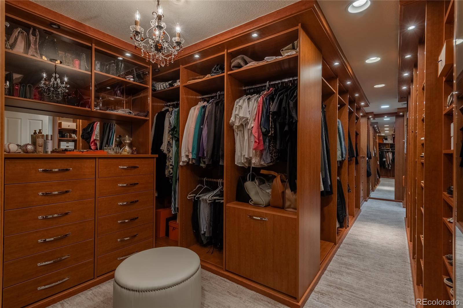 Primary custom closet