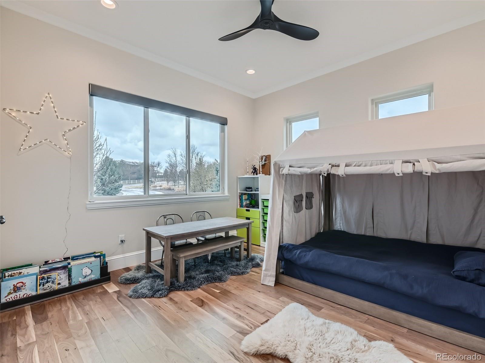 Main level bedroom with en-suite bathroom