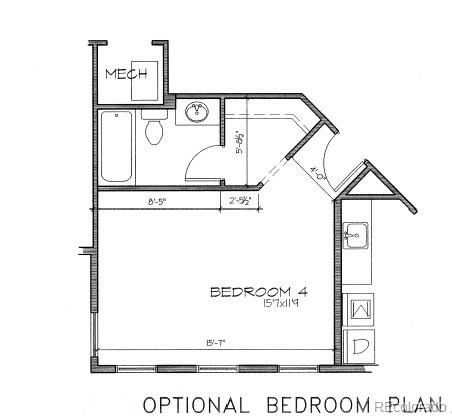 Loft could be built-out as fourth bed/bath on upper level