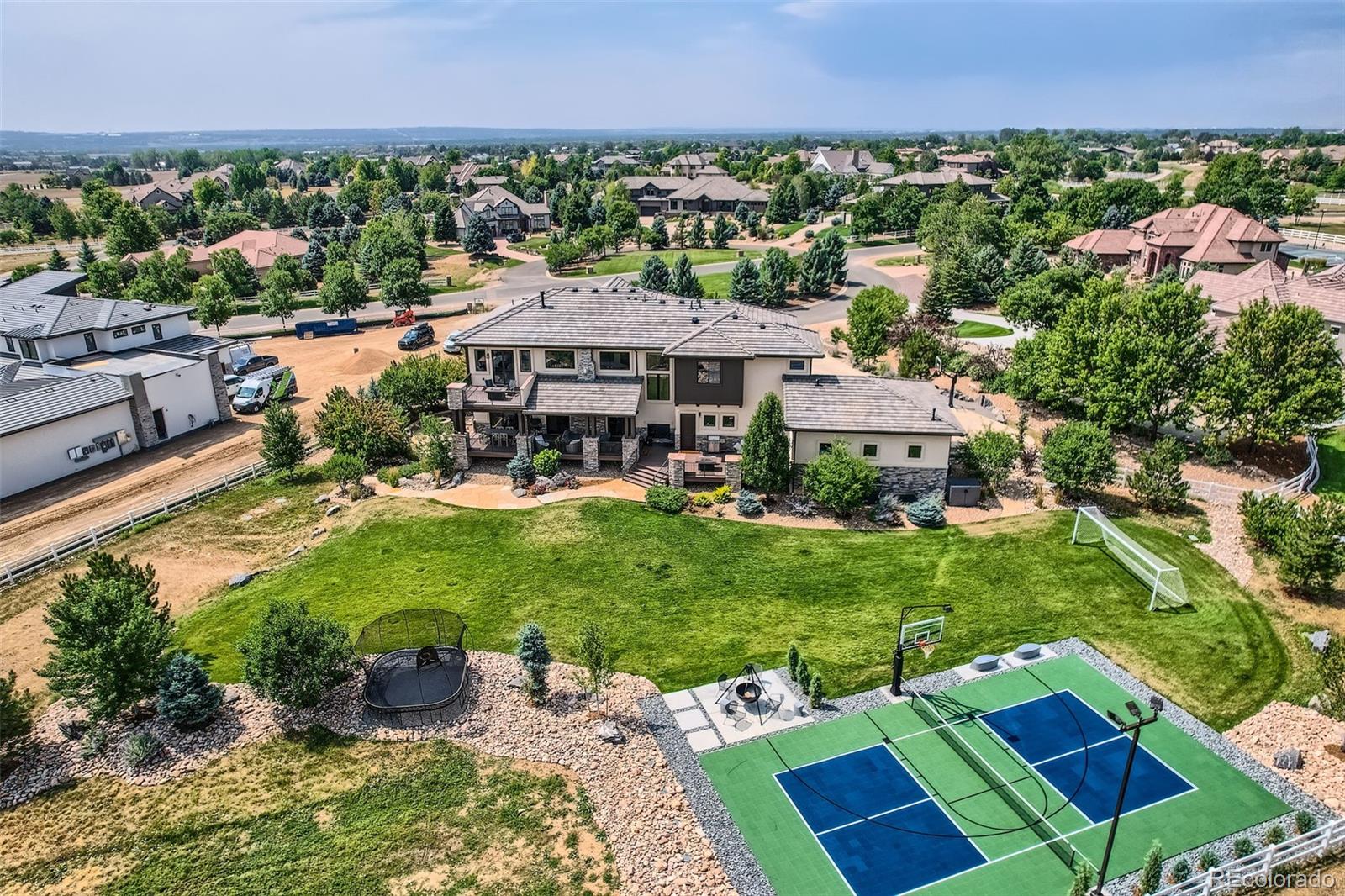 2365 Spruce Meadows Dr., Situated on 1.43 acres. Add a detached garage-accessory building, pool, outdoor kitchen, and more. Endless possibilities for expansion, entertainment, living, customization, and outdoor fun.