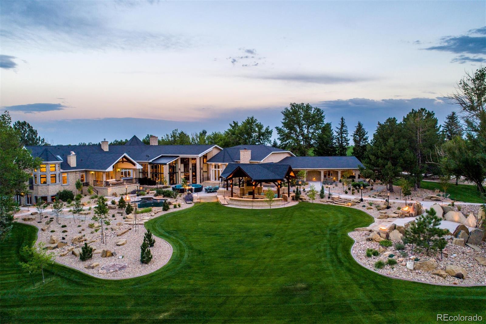 An impressive estate, on 11 acres of manicured perfection.