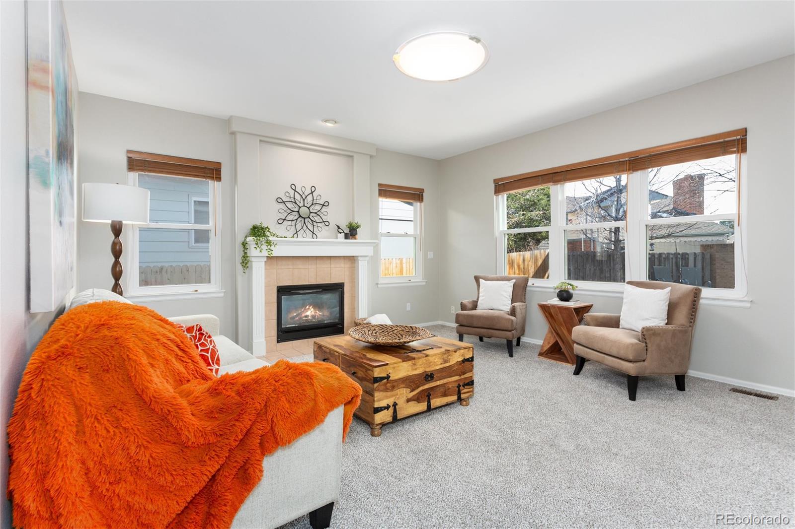 Family Room w/ Gas Fireplace