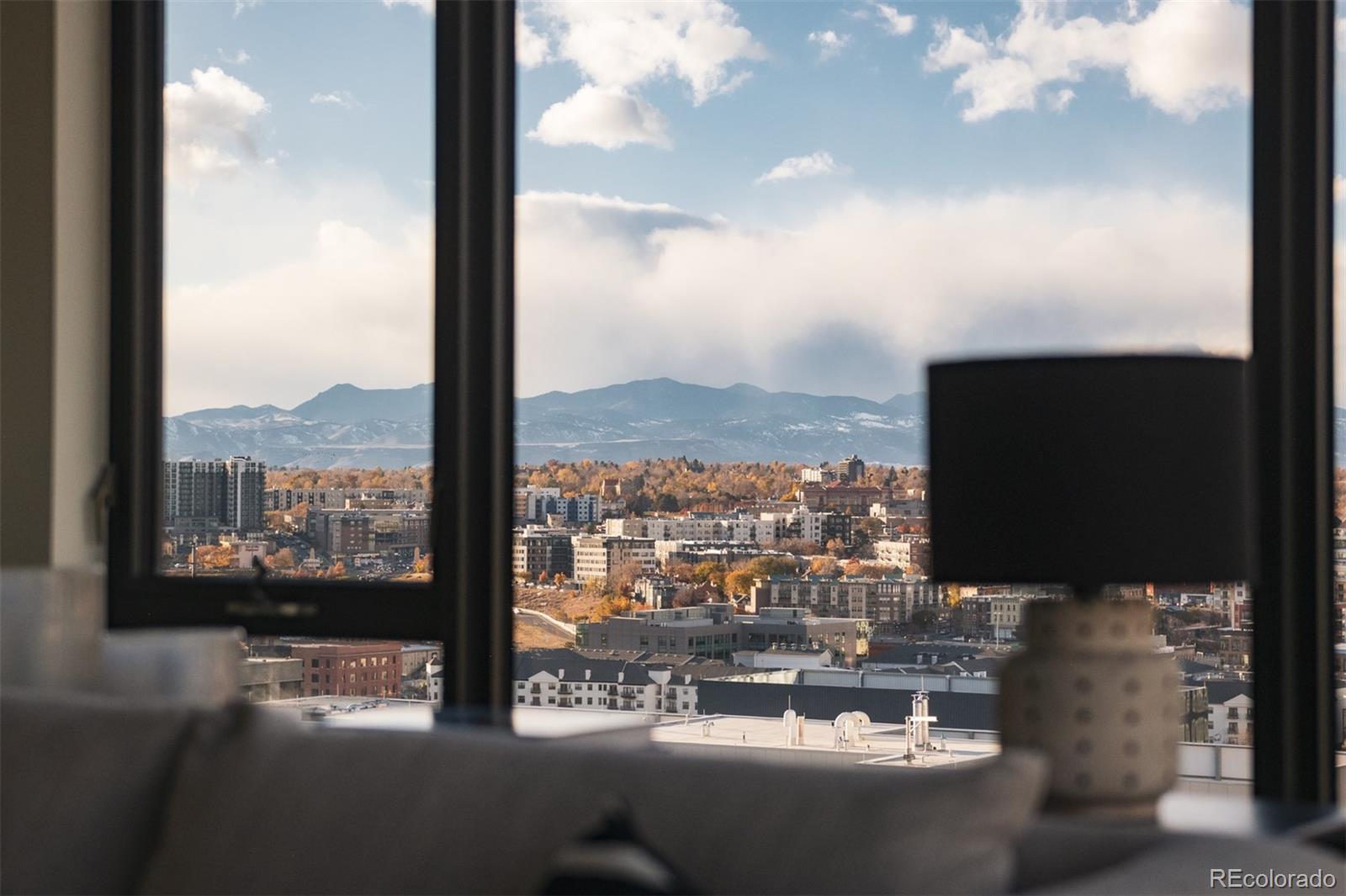 Views of Front Range from Living Room