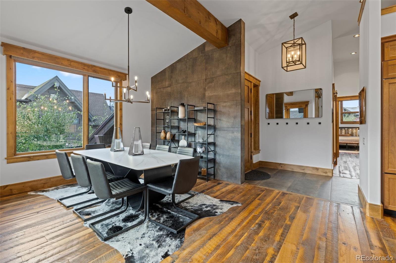 Rustic Wood Flooring on Top-Floor