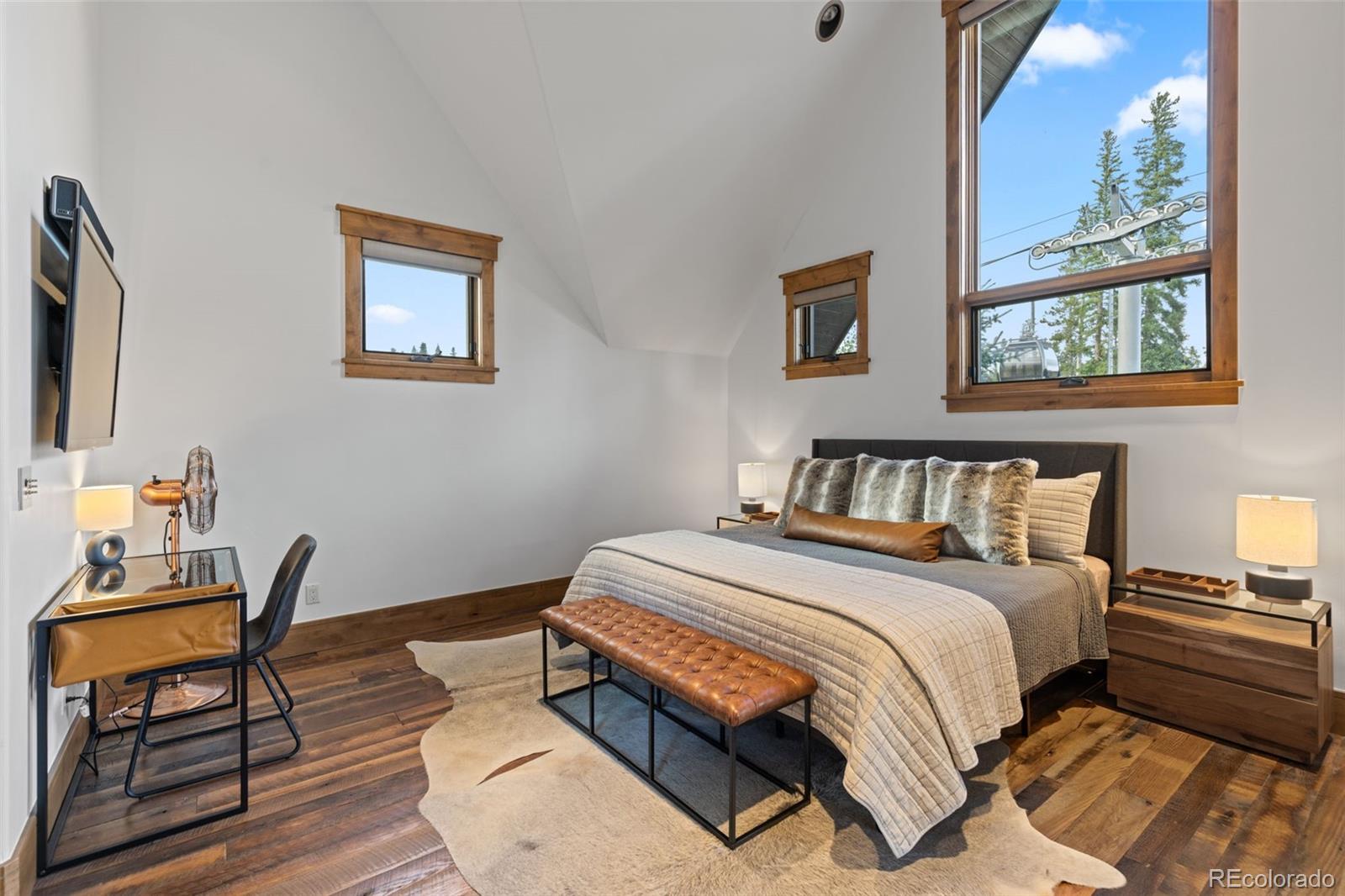 Large Primary Bedroom with Gondola Views