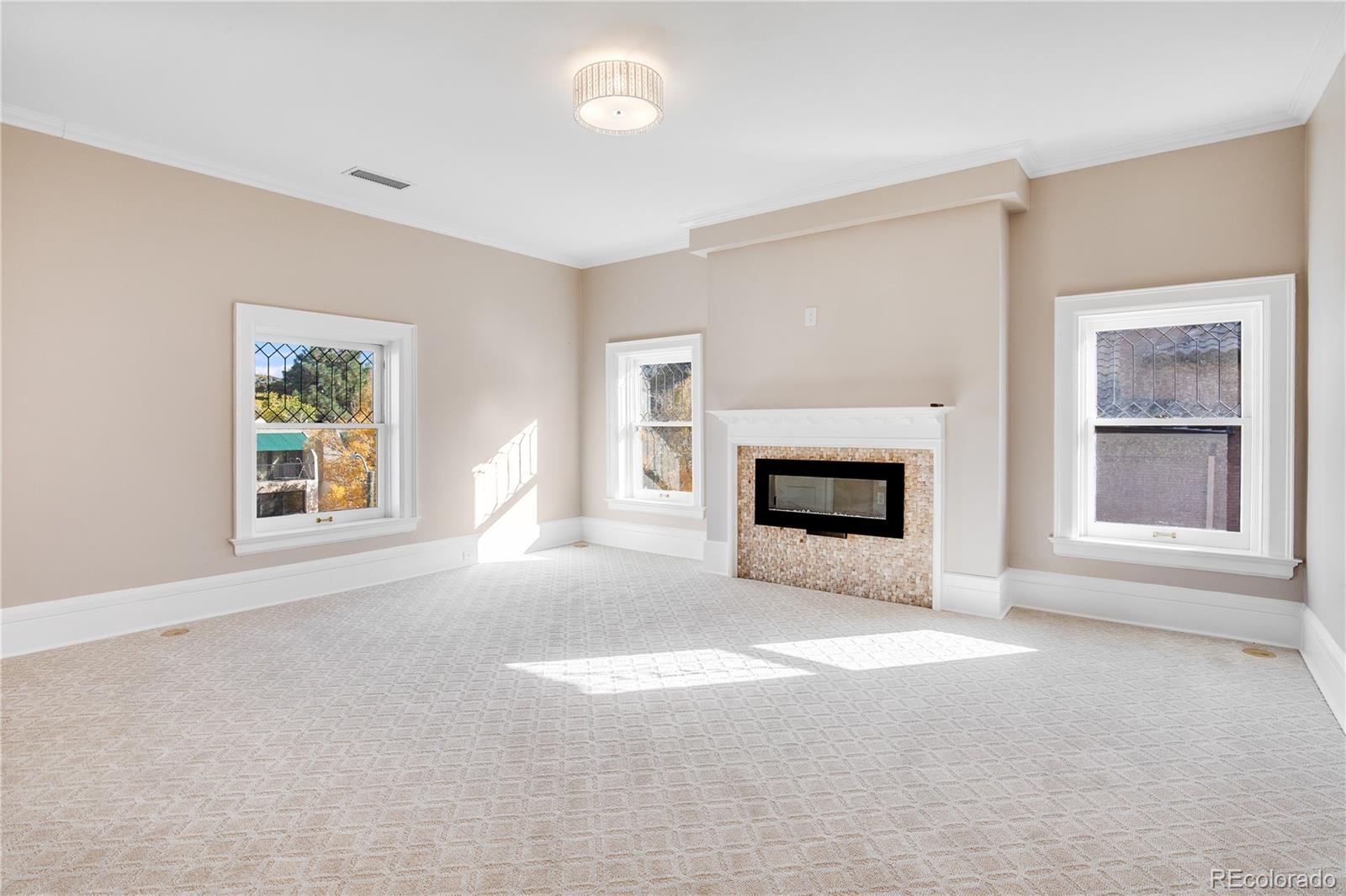 unstaged upper level bedroom