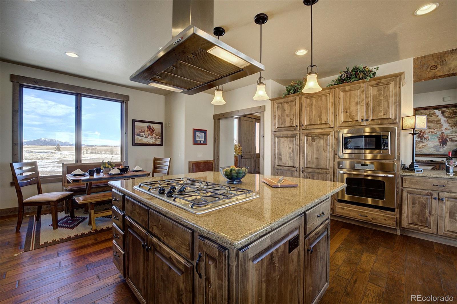 View of kitchen towards dining room