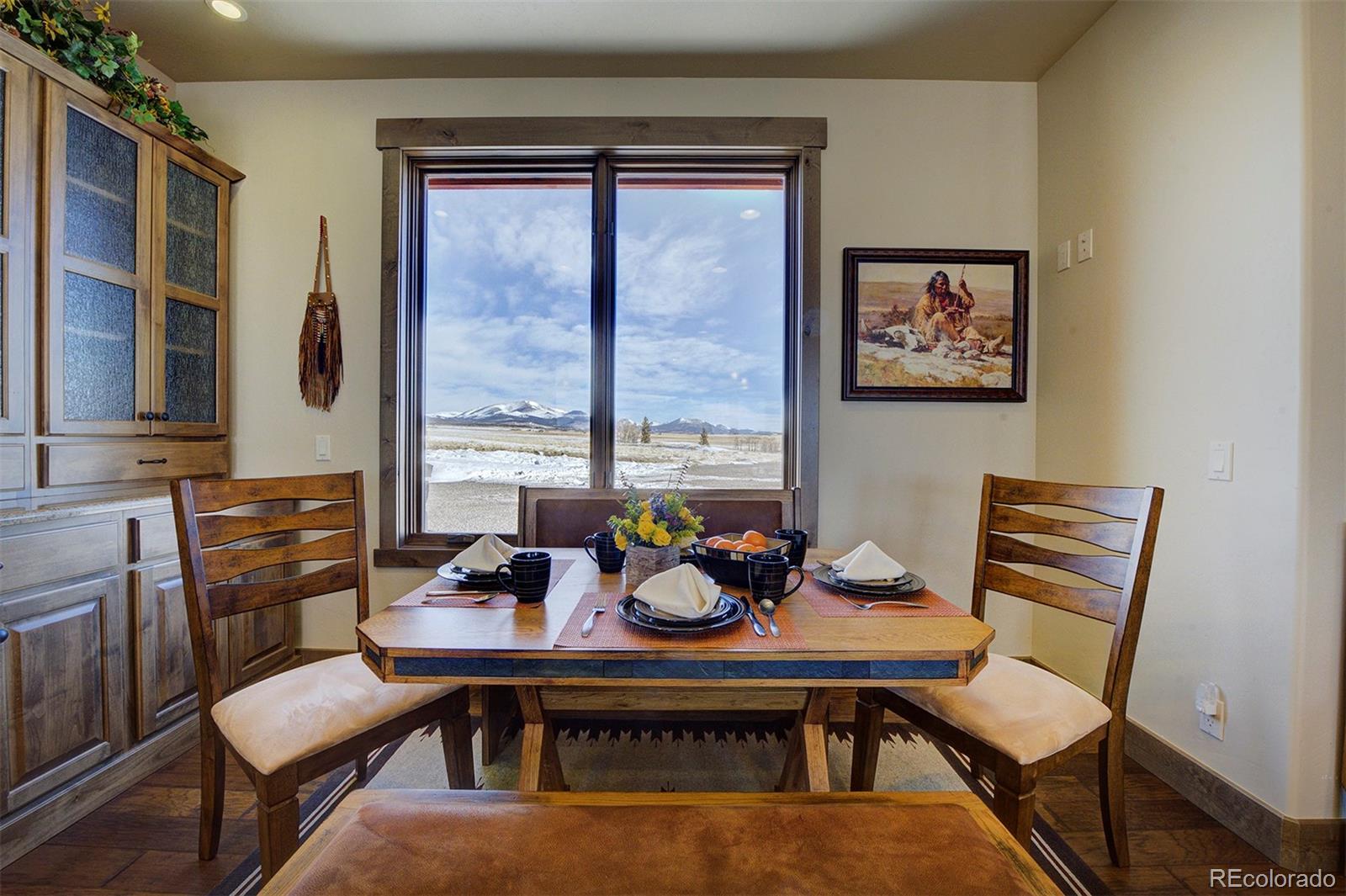 View of kitchen towards breakfast area