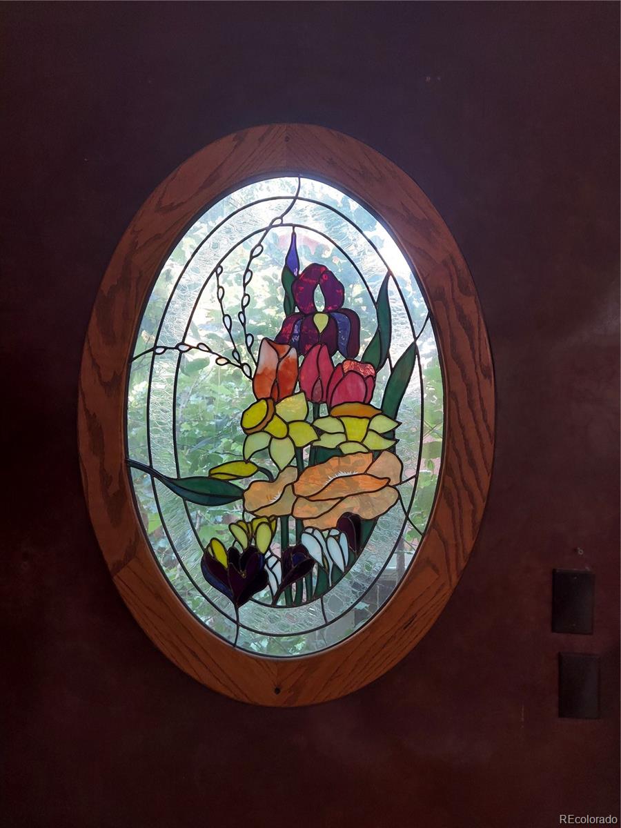 Lower Level Stain Glass Feature