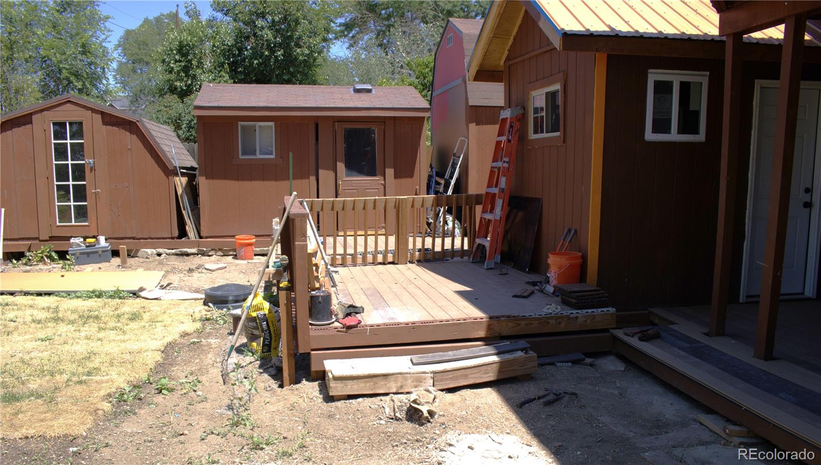 Shed 1 10'x8' Shed 2 12'x 8'  Storage Rm has starts of a Shower and Laundry Rm