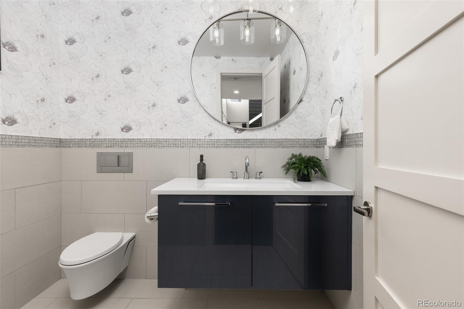 Main Floor Bathroom with Designer finishes