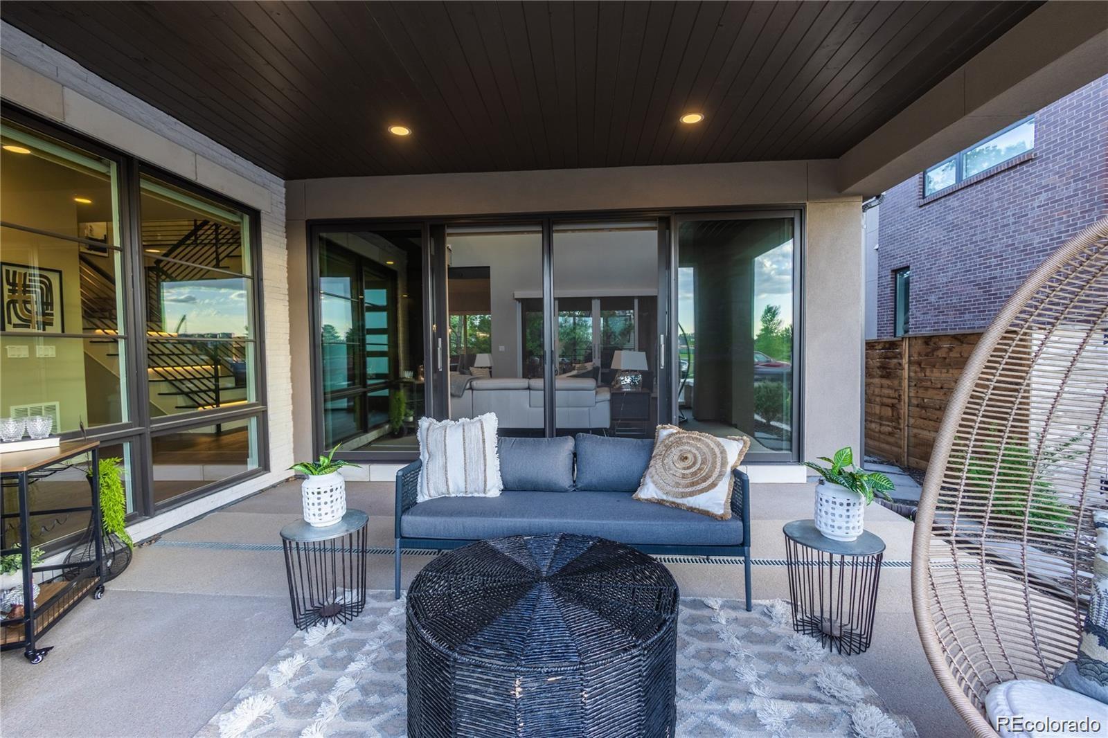 Many outdoor living spaces to enjoy.