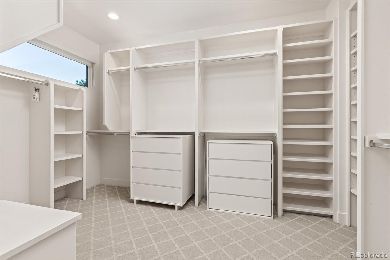 Designer Walk-in Closet