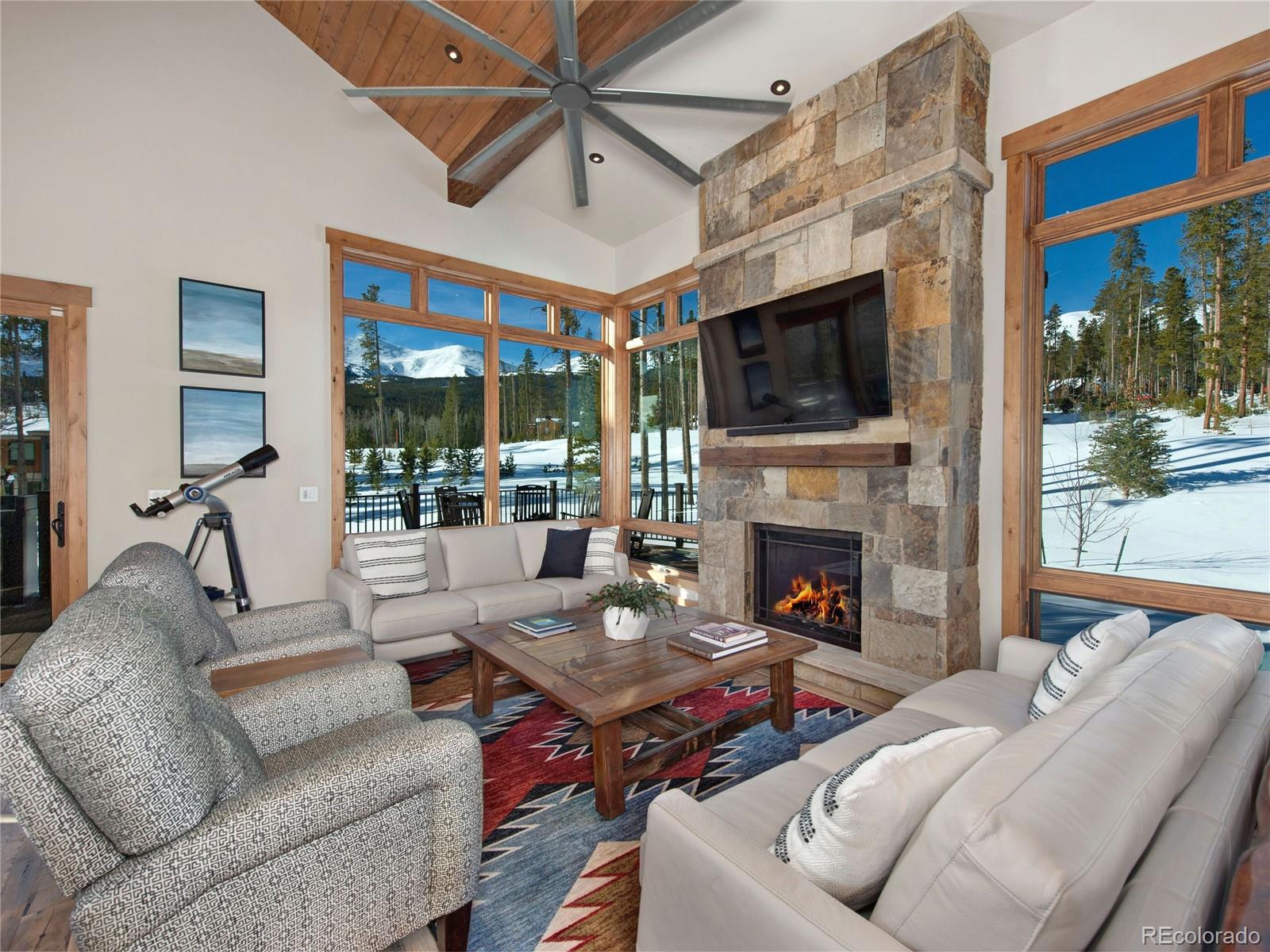 Amazing ski area views from your great room