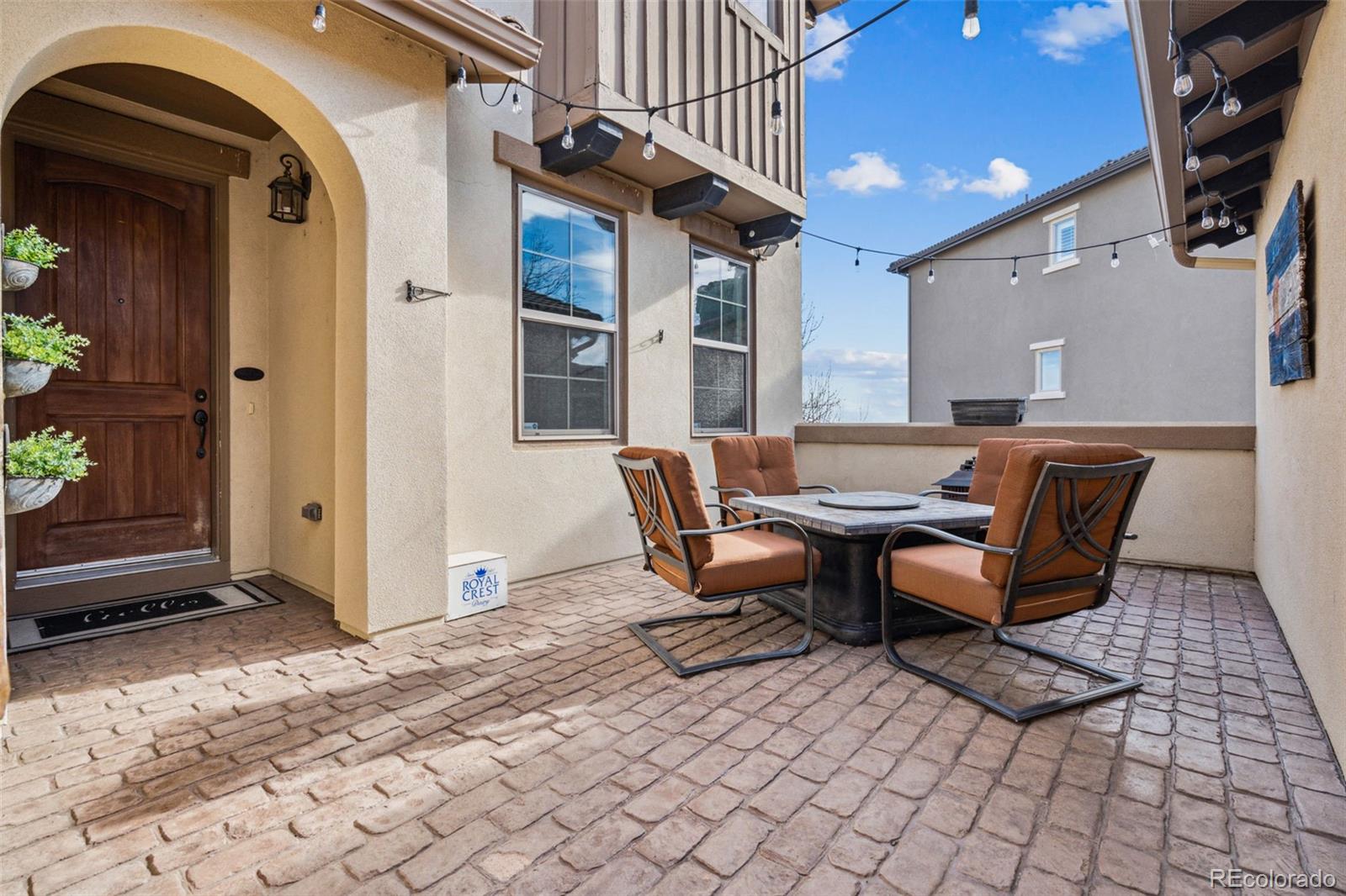 Cozy front living space