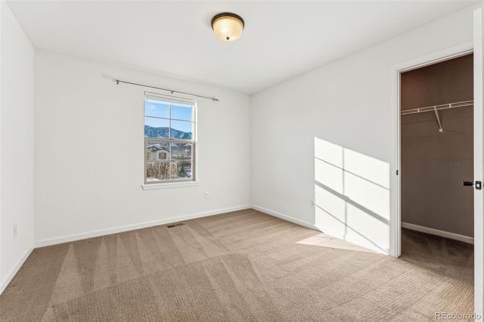 4th bedroom with views of Red Rocks