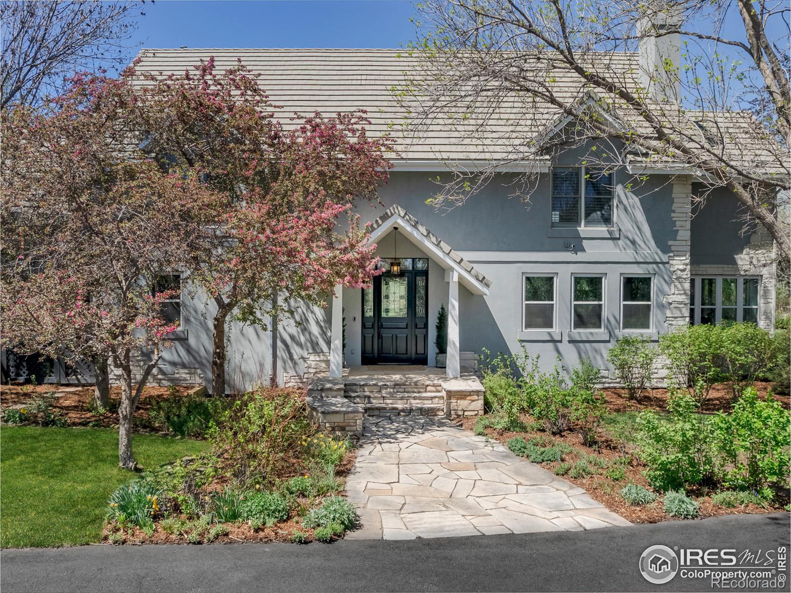 Front entrance to the home