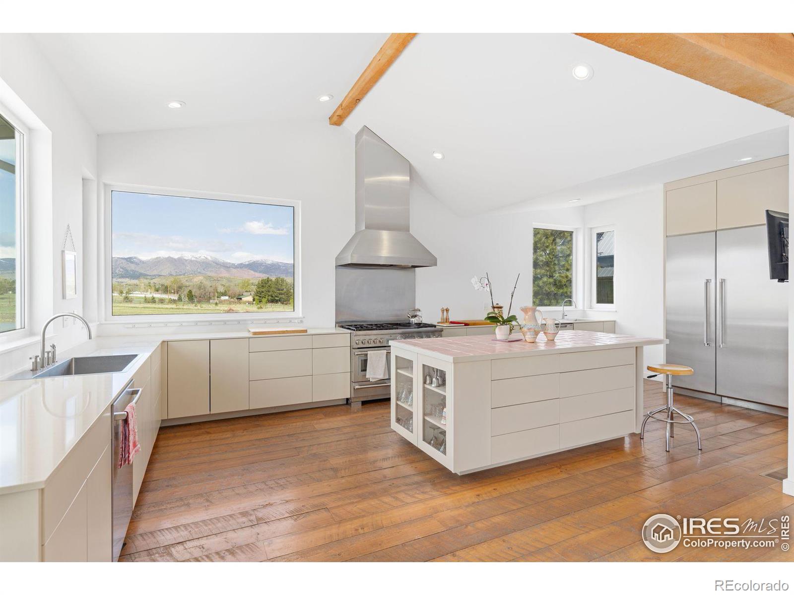 Light and Bright Custom Kitchen