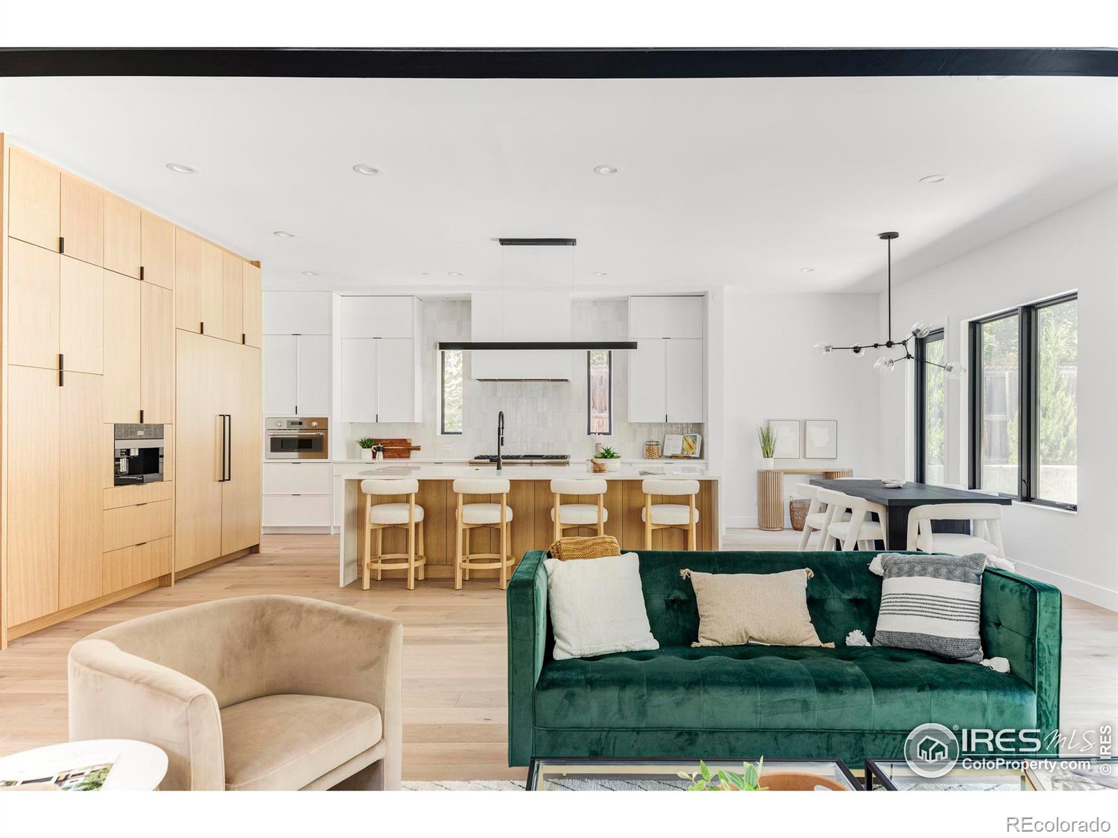 Kitchen island with seating