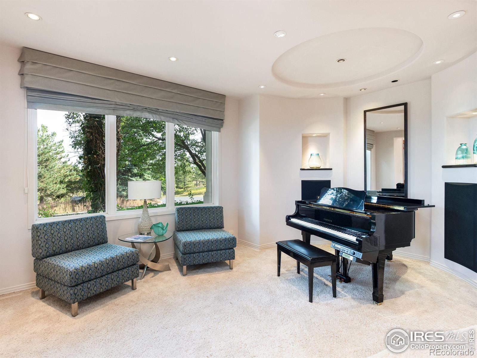 Formal Dining with Built-In Credenza