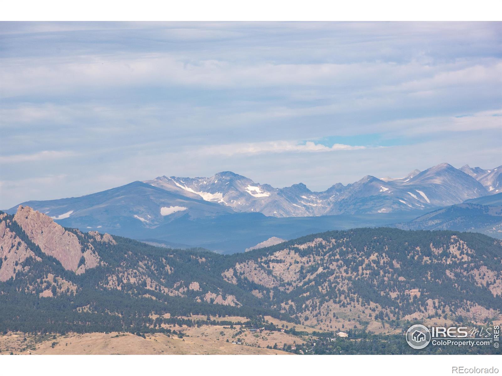 Snowcapped Back Range