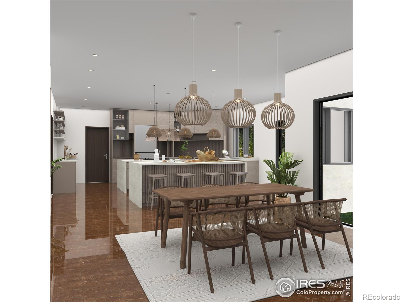 Rendering of possible kitchen remodel