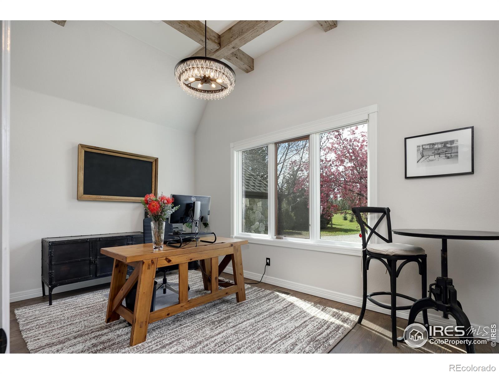 Gorgeous, south facing main floor bedroom currently makes a most cheerful, sunlit office