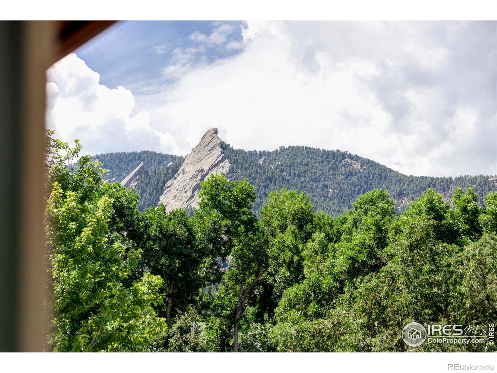 Summer primary bedroom views.