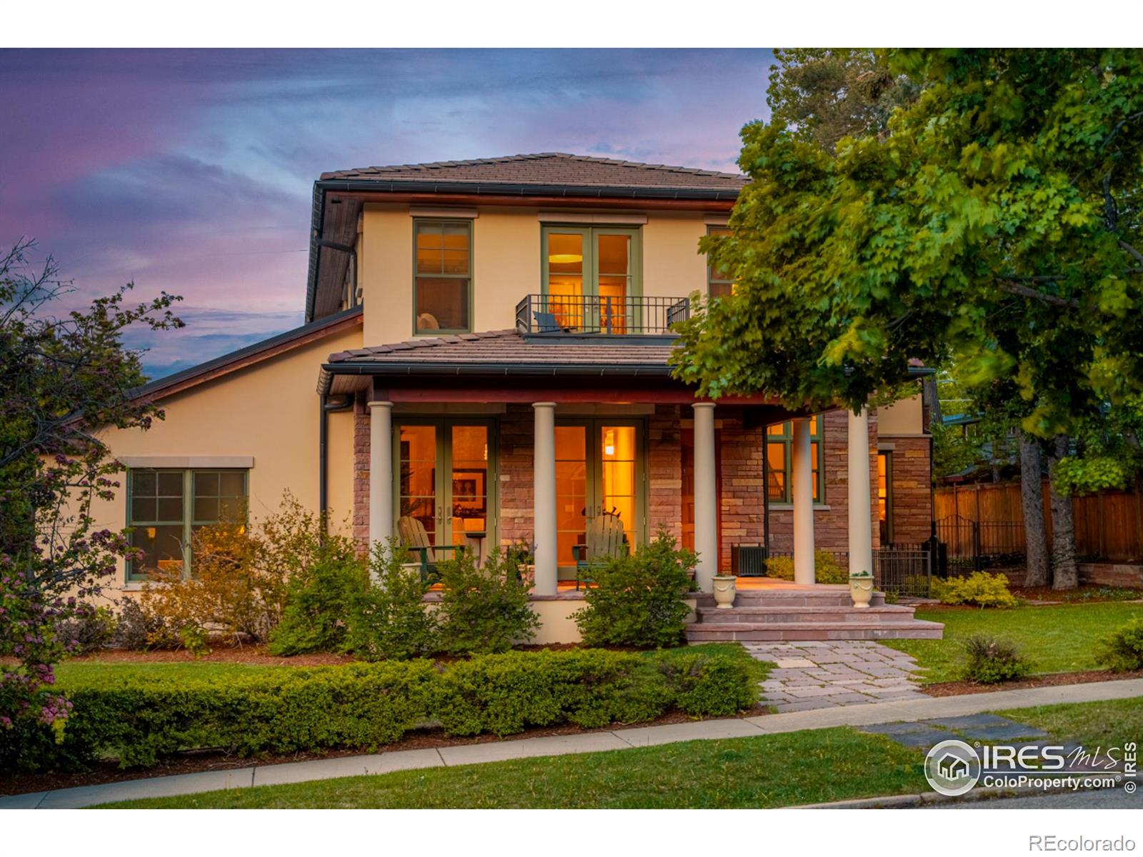 An inviting covered porch and entry hall make a grand first impression.