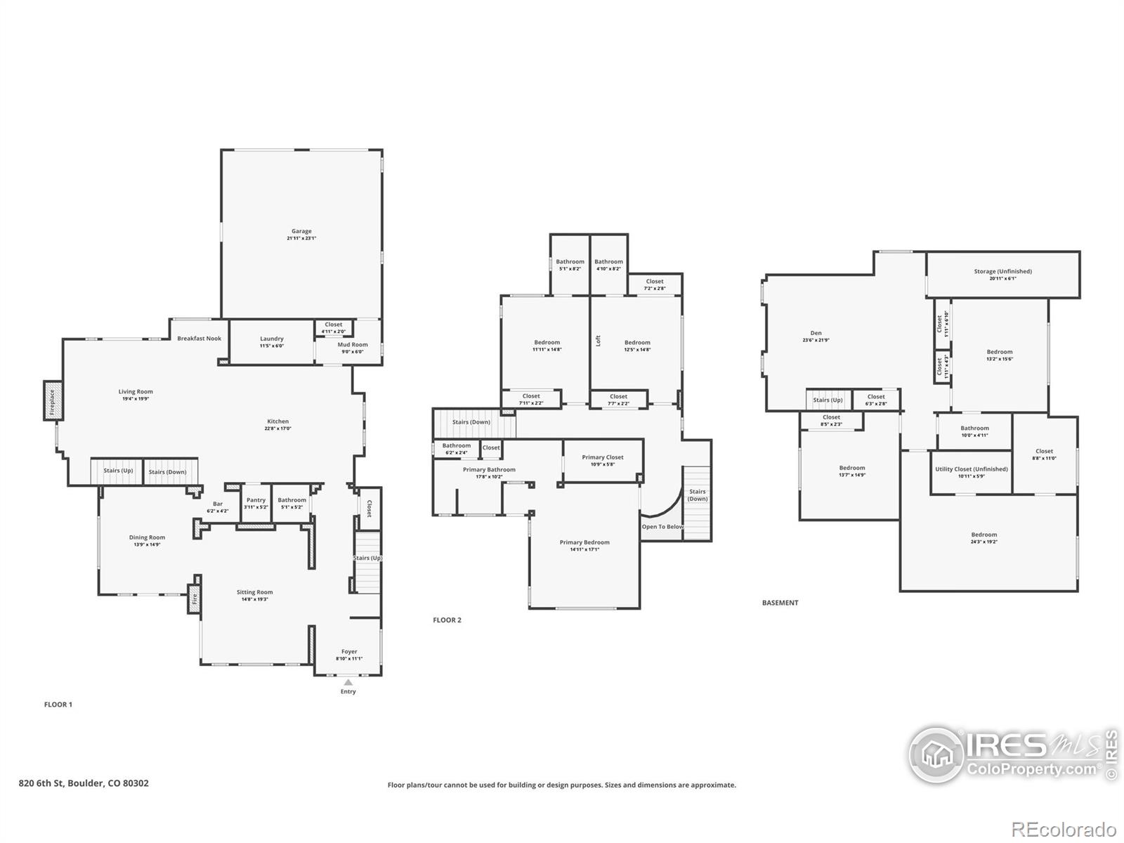 Full floor plans, please explore the 3D property tour for more details.