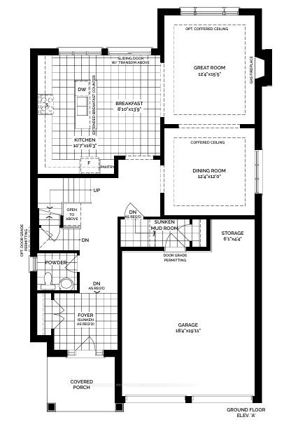 The Beech Elevation A Floor Plan