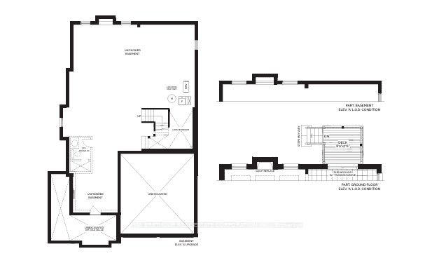 The Perry Elevation A - Basement Floor Plan