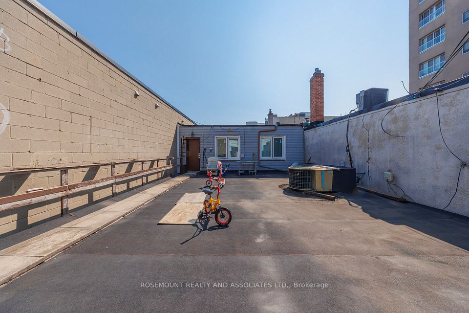 Roof Above  Retail Space