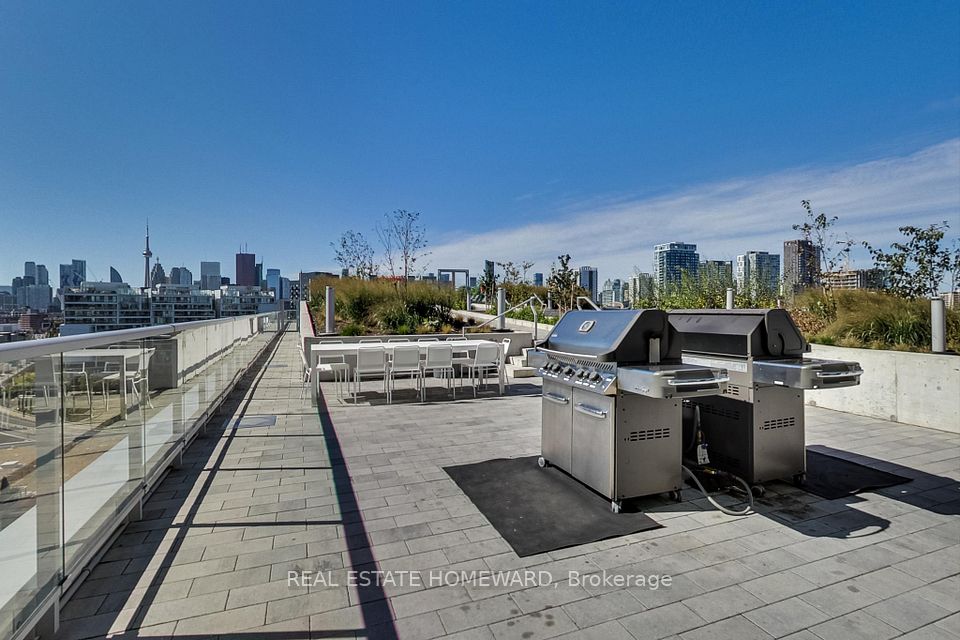 Rooftop BBQ Area