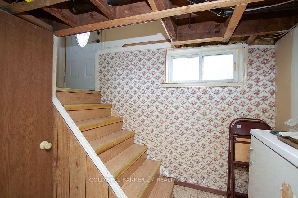 Stairs to the Lower Level of the Home.